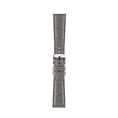 Image of Unisex Watch Strap Sport Collection Mod. Soccer Calf Leather with Alligator Structure A01X4497B44