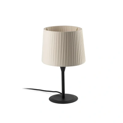 Image of Samba Table Lamp Round Tapered Beige, E27