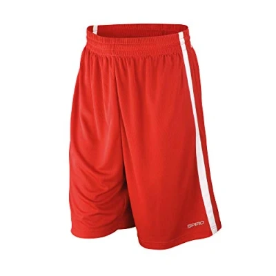 Image of Spiro Men&#039;s Basketball Quick Dry Shorts Royal/White, 2X Large