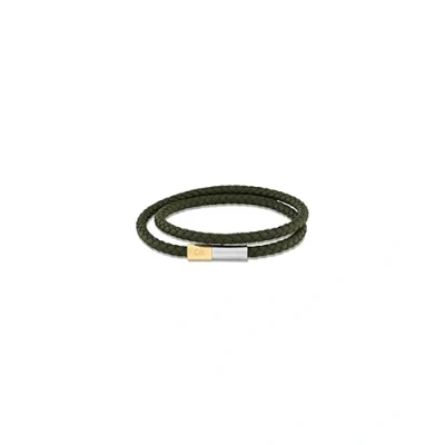 Image of Calvin Klein Industrial Facets Bracelet green/goldcoloured, Men&#039;s, Size: One Size, Green/gold coloured