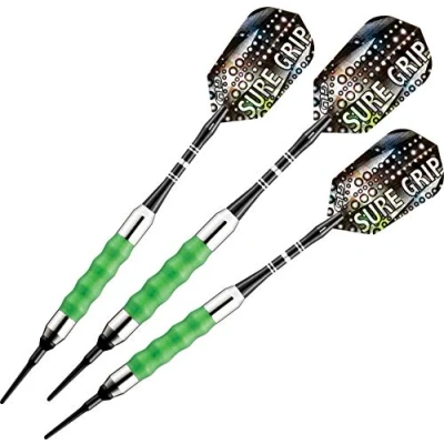 Image of Viper Sure Grip Soft Tip Darts, Green, 18 Grams