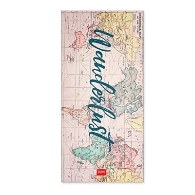 Image of Legami Beach Towel, Theme: Travel, Quick Drying, Ultra absorbent Microfibre Compact, Lightweight to Transport, Measurements: 85x180 cm, for Beach, Pool, Sea, Garden