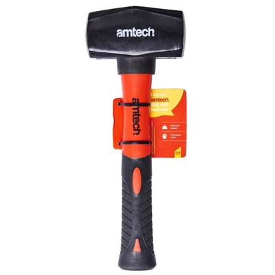 Image of Amtech A0470 70oz (2kg) Club Hammer with fibreglass Shaft