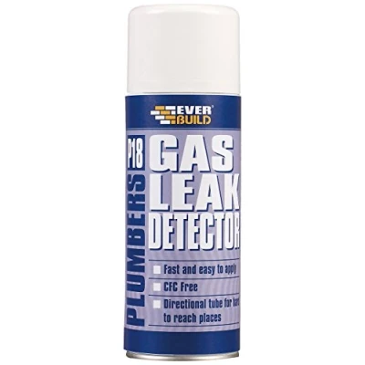 Image of Everbuild P18 Plumbers Gas Leak Detector, 400 ml