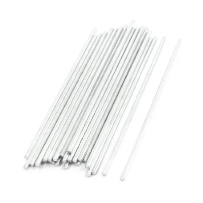 Image of Sourcingmap 30Pcs 80mm x 2mm Iron Round Rod Bar for RC Helicopter Car