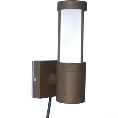 Image of Elstead Lighting Beta Outdoor Wall Lantern Aged Iron, IP54
