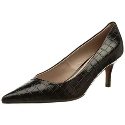 Image of L37 HANDMADE SHOES Women&#039;s Final Effect Pump, Black, 7.5 UK