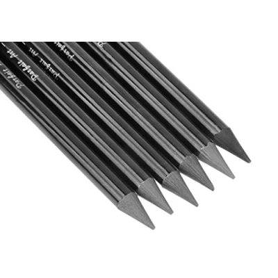 Image of 6 Packed Woodless Graphite Pencil, Charcoal Sticks Soft Pencil Set, No Wood Pencils HB 2B 4B 6B 8B EE for Artist Beginner Drawing Writing Doodling Gift