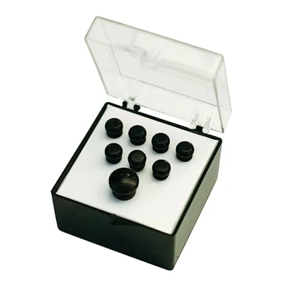 Image of Pin, Set (7 Bridge, 1 End Pin), Plain, Martin, Ebony 17