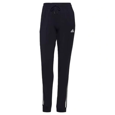 Image of adidas Sportswear Essentials Single 3 Stripes PANT Tracksuit bottoms, Women&#039;s, Size: MxRegular, Legend ink/white