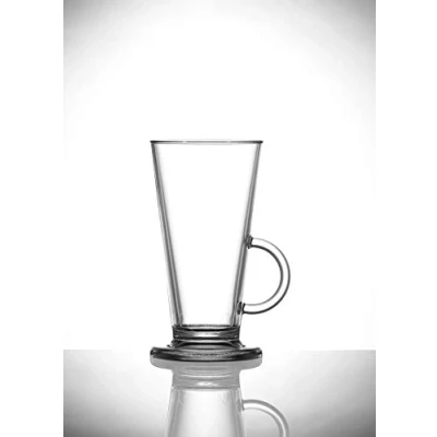 Image of Virtually Unbreakable Polycarbonate Coffee Elite 8oz Latte Cup Pack of 8