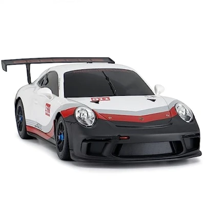 Image of KandyToys Officially Licensed Porsche 911 GT3 Cup Remote Control Car 1:18 Scale Model 25cm x 12cm 2.4GHz Rc