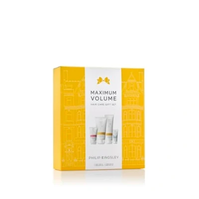 Image of Philip Kingsley Maximum Volume Hair Care Gift Set Includes Elasticizer Treatment, Body Building Weightless Shampoo, Conditioner, Finishing Touch Frizz Fighting Gloss 4