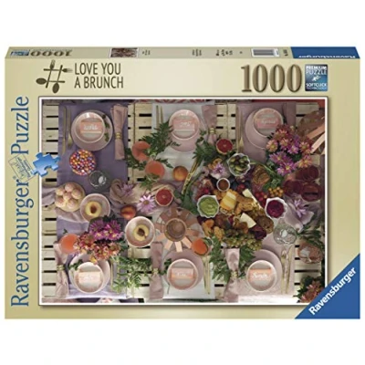 Image of Ravensburger 16543 Love You a Brunch 1000 Piece Jigsaw Puzzle for Adults &amp; Kids Age 12 and Up