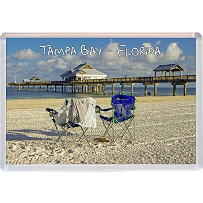 Image of Tampa Bay Florida USA Jumbo Fridge Magnet ID044