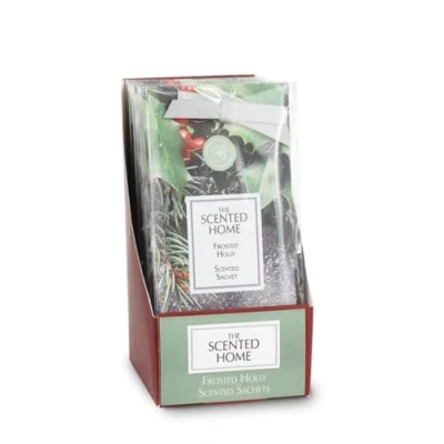 Image of ASHLEIGH &amp; BURWOOD Frosted Holly Scented Home Slim Scent Sachet