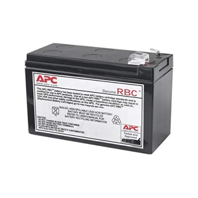 Image of Apc Replacement Battery Cartridge #114 Ups 60 Va 1 X Lead Acid Black For P/N: Be450g, Be450g Cn, Lm, Bn4001,