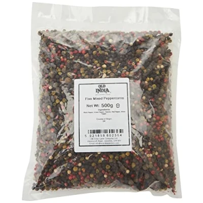 Image of Old India Five Mixed Peppercorns 500g