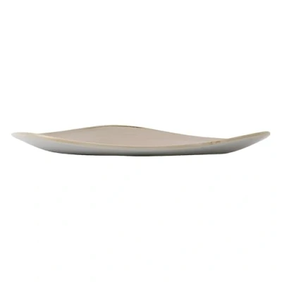 Image of 12x Churchill Stonecast Nutmeg Cream Lotus Plate 19.2cm