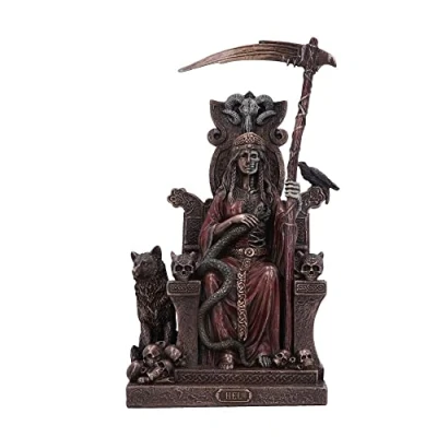 Image of Nemesis Now Hel The Two Faced Terror Bronze Figurine, 23cm