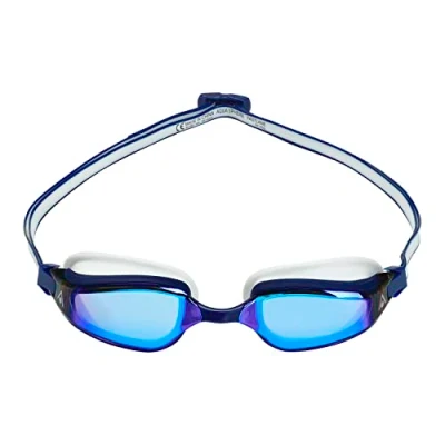 Image of Aquasphere Unisex Fastlane Goggles, BLUE TITANIUM MIROR, L UK