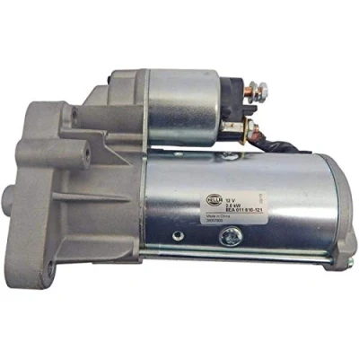 Image of 8252889 Starter motor HELLA 8EA 011 610 121 12V 2kW 10 RENAULT: TRAFIC 2 Kasten, MASTER Bus, VAUXHALL: Vivaro Van, Movano Mk1