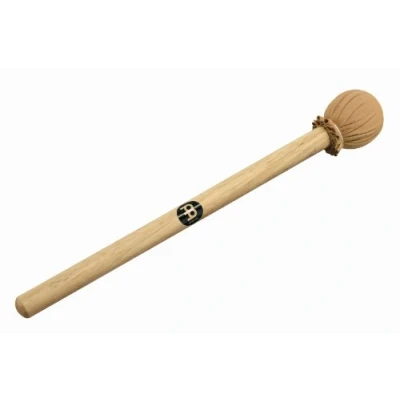 Image of Meinl Percussion Wood Samba Beater for Instruments With 2 Inch Leather Head Length 16 Inches Wood, Natural (SB4)