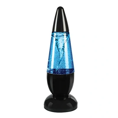 Image of Funtime Gifts Twister Water Tornado LED Colour Changing Lamp, Plastic, Integrated, Multi