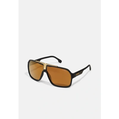 Image of Carrera Unisex Sunglasses, Size: One Size, Matte black/gold