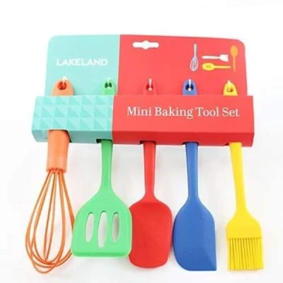 Image of lakeland Children&#039;s Baking Gift Set 5 Mini Kids Tools