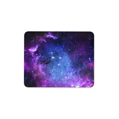 Image of Awesome Galaxy Cat Mouse Mat Pad Funny Mum Sister Daughter Gift Computer #8948 (Space Galaxy)