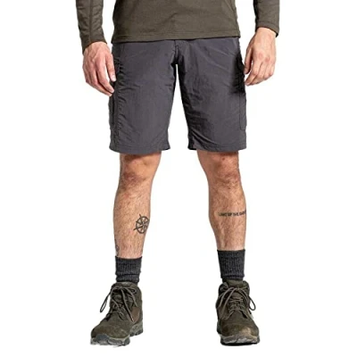 Image of Craghoppers Men&#039;s NosiLife Cargo Ii Shorts, Black, 30in