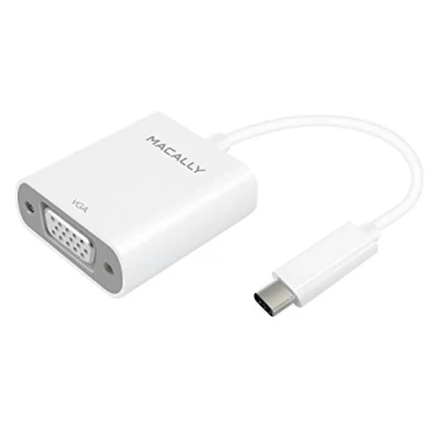 Image of MacAlly UCVGADP USB C to VGA Adapter for MacBook, MacBook Pro