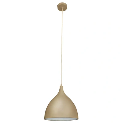 Image of Pinhead 28cm Dome Pendant Ceiling Light Brown 1xE27