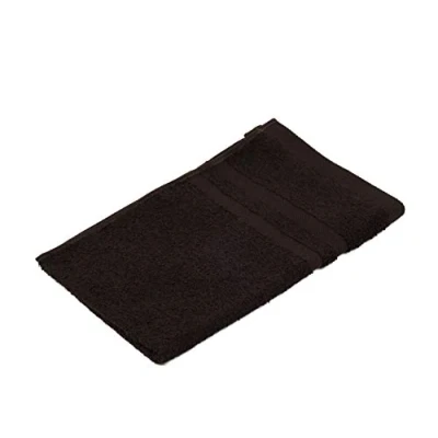 Image of Gözze Set of 4 Guest Towels, Soft and Absorbent, 100% Cotton, 30 x 50 cm Chocolate