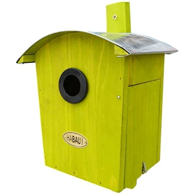 Image of Habau 2962 Nesting Box Round Roof Green
