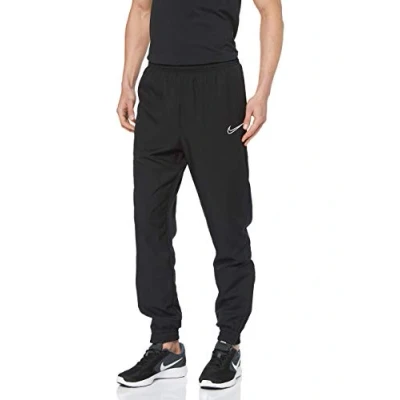Image of NIKE Men Dri Fit Academy Football Pants Black/Black/White, Small