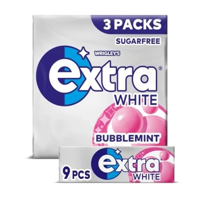 Image of Extra Bubblemint 9 Piece 3 Pack (3x20)