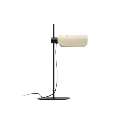 Image of Martinica Desk Task Lamp Black, Beige 1x E27
