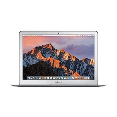 Image of Mid 2017 Apple MacBook Air with 1.8GHz Intel Core i5 (13 inch, 8GB RAM, 128GB SSD) (QWERTY UK) Silver (Renewed)
