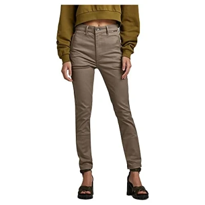 Image of G STAR RAW Women&#039;s Skinny Chino , Brown (deep walnut D22892 C105 B743), 27W / 30L