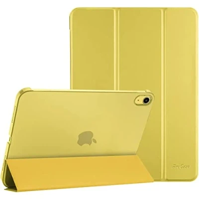 Image of ProCase for iPad 10th Generation Case 2022 10.9 Inch, Cover Case, 10 Gen A2696 A2757 A2777 Yellow