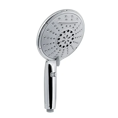 Image of Gedy G Top 01, Shower Head ABS with Chrome Finish, 5 Year Warranty, R&amp;D Design, Sand Filter Included, Unique