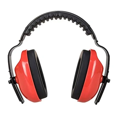 Image of Portwest PW Classic Plus Ear Muff, Size: One Size, Colour: Red, PW48RER