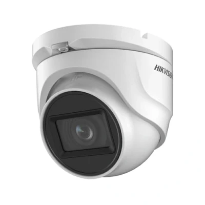 Image of HIKVISION 8 MP (4K) Outdoor Turret Camera with Smart IR 2.8 mm lens (DS 2CE76U1T ITMF)