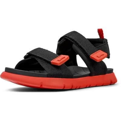 Image of Camper Oruga Sandal Sandals for kids, Size: 2, Schwarz Textile