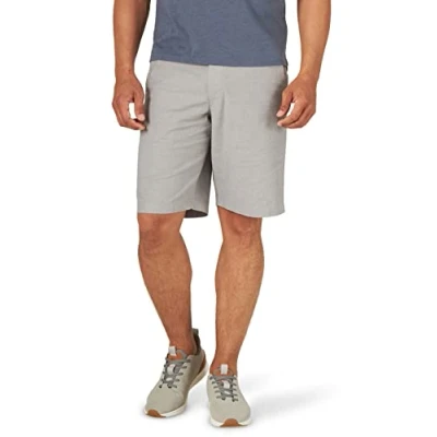 Image of Lee Men&#039;s Performance Series Extreme Comfort Shortperformance Flat Front Shorts, Pebble, 40
