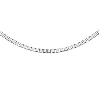 Image of Tuscany Silver Women&#039;s Sterling 2.6 mm Box Chain Necklace of Length 61 cm/24 Inch