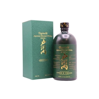 Image of Togouchi Japanese Blended 9 year old Whisky 70cl 40% ABV