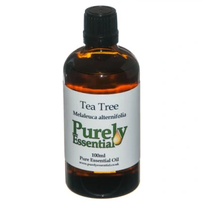 Image of Tea Tree Essential Oil 100ml Pure and Natural, Purely